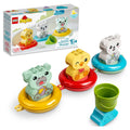 Bath Time Fun Floating Animal Train Bathtub Water Toy C494240