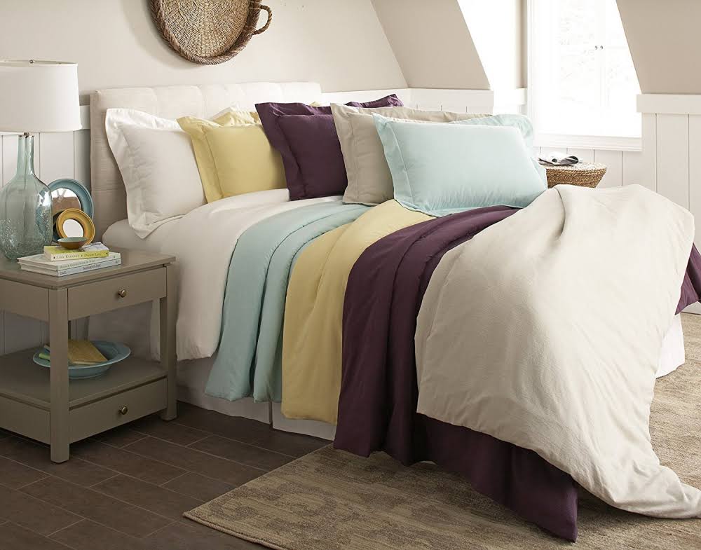 King Flannel Duvet Cover Set L651
