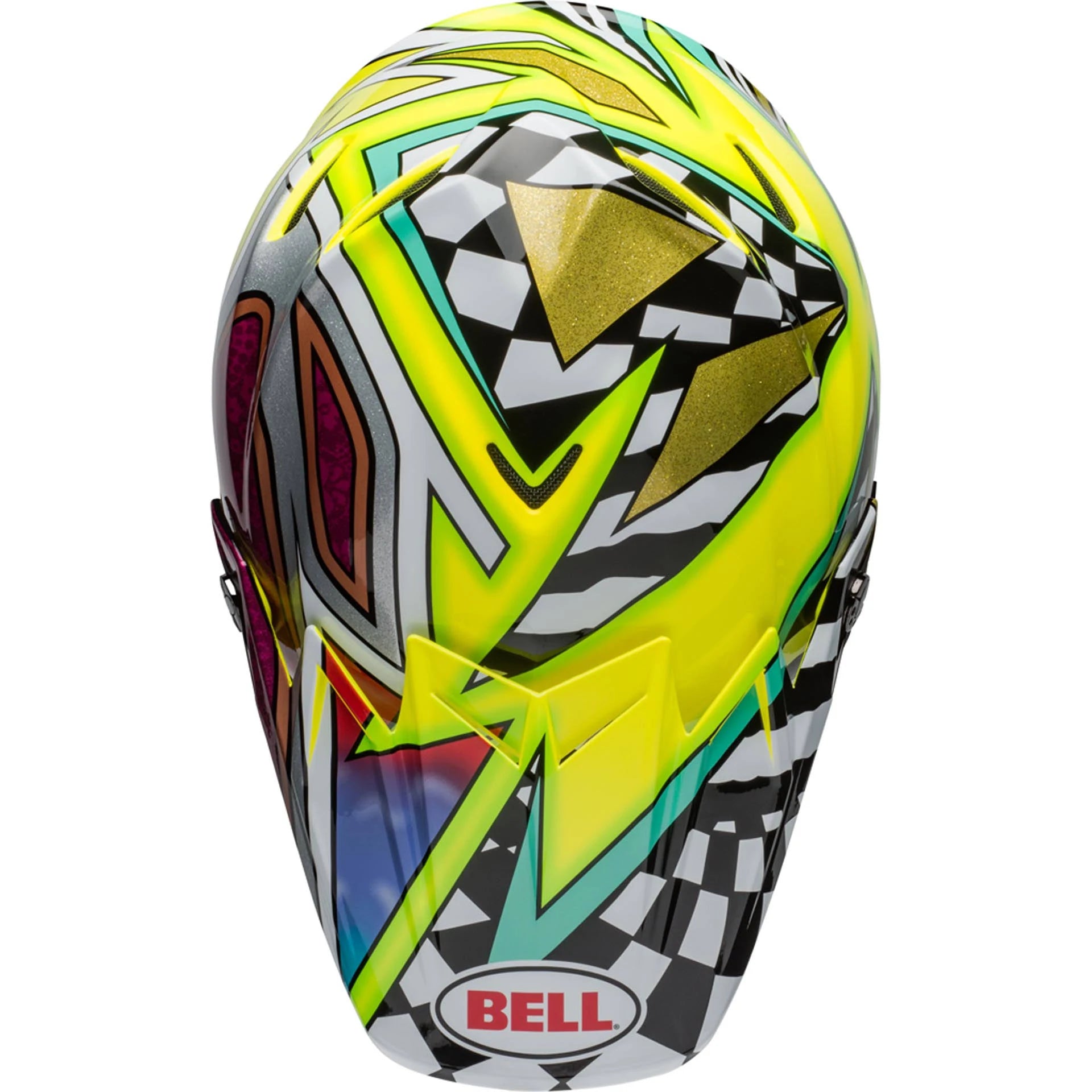 Green/Black/White Carbon Flex Helmet K53452