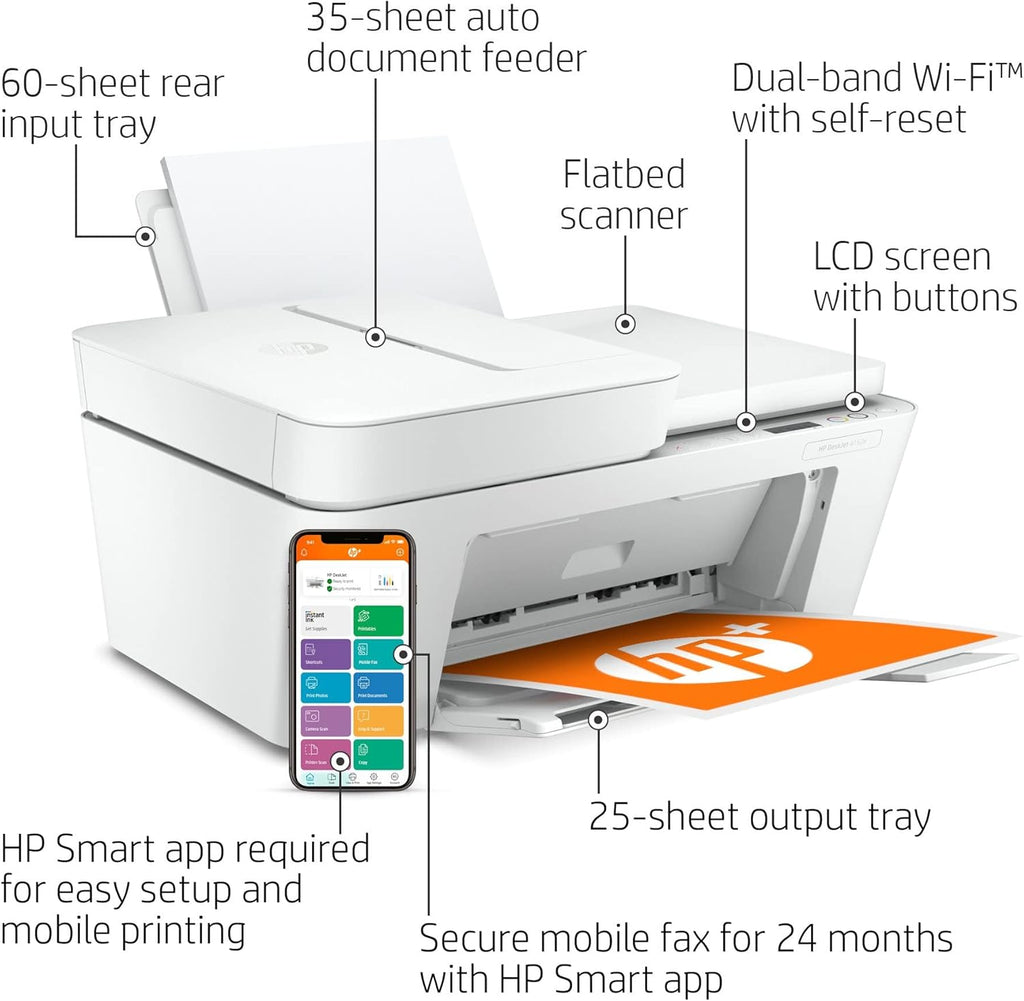 Wireless Color Inkjet Printer with Auto Document Feeder X788568
