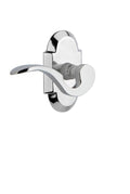 Manor Left Handed Passage Door Lever Bright Chrome F372