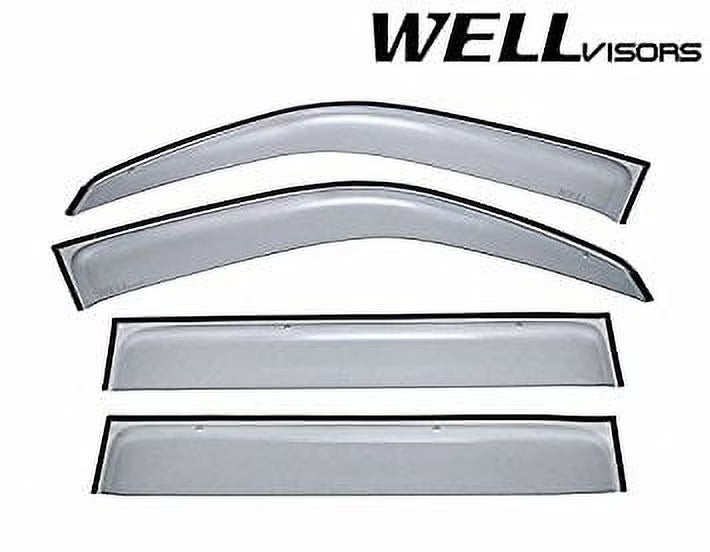 Side Window Wind Deflector Visors for Toyota Land Cruiser 1998-2007 P96423