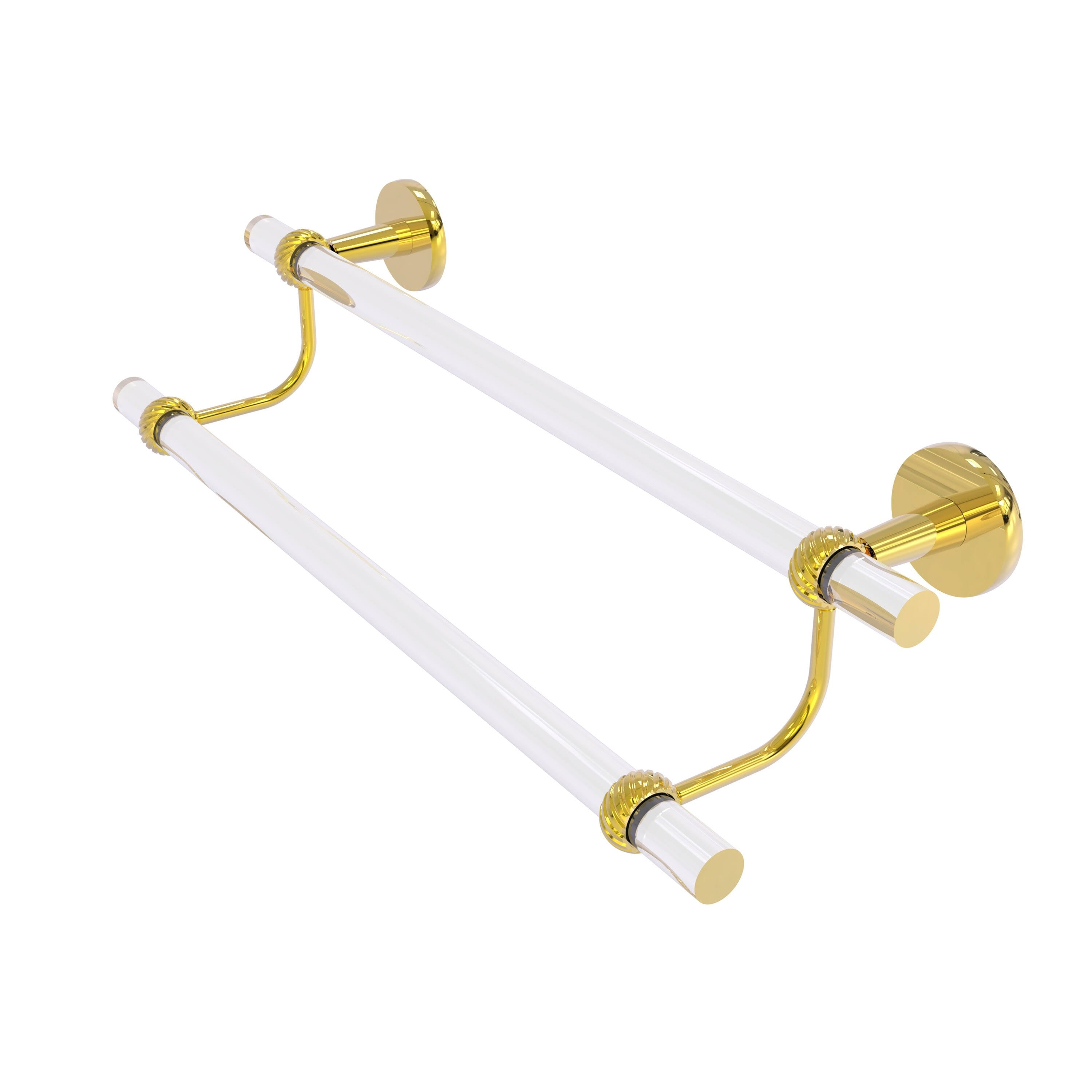 24 in. Double Towel Bar Polished Nickel A441135