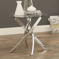 Chrome End Table E258