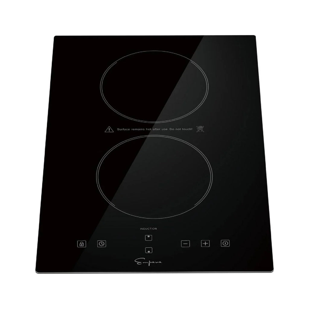 2 Burner Induction Cooktop with Ceramic Glass Surface D2670