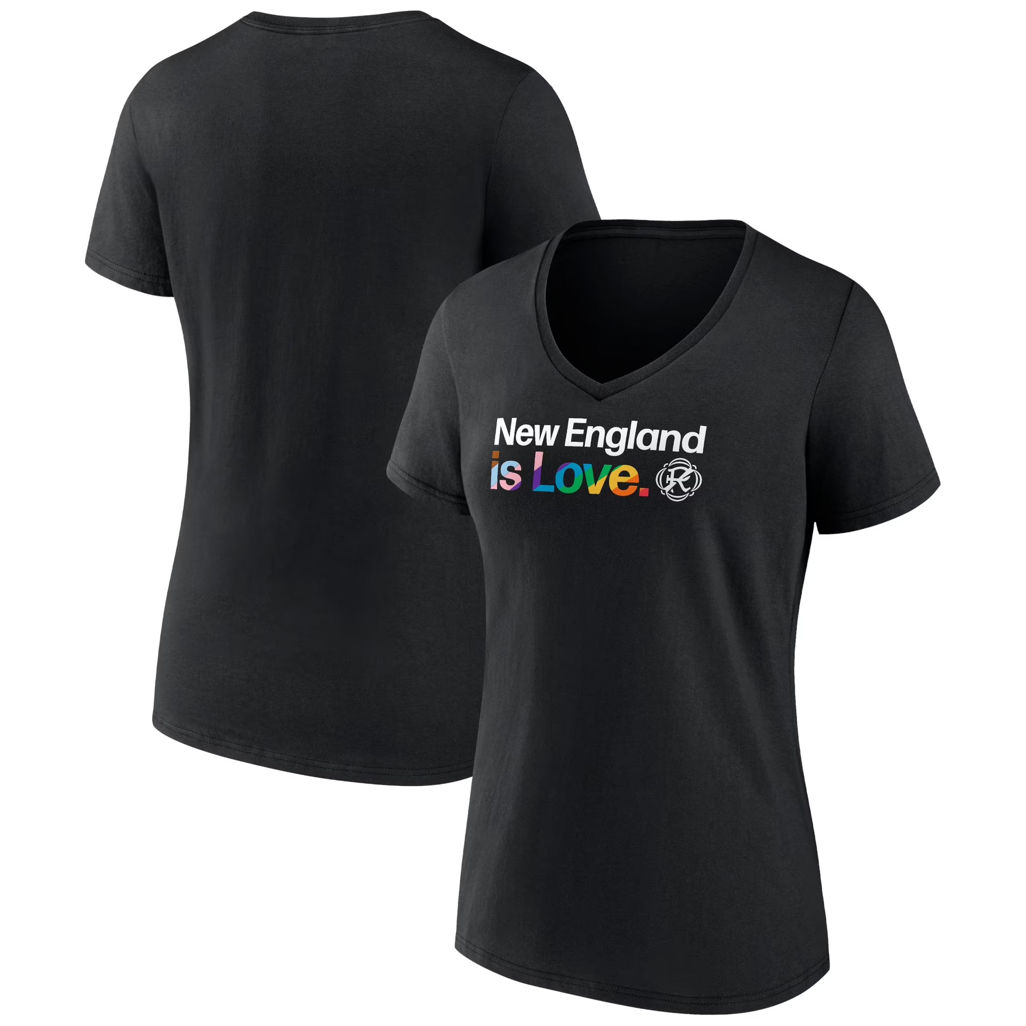 Black V-Neck T-Shirt J823951