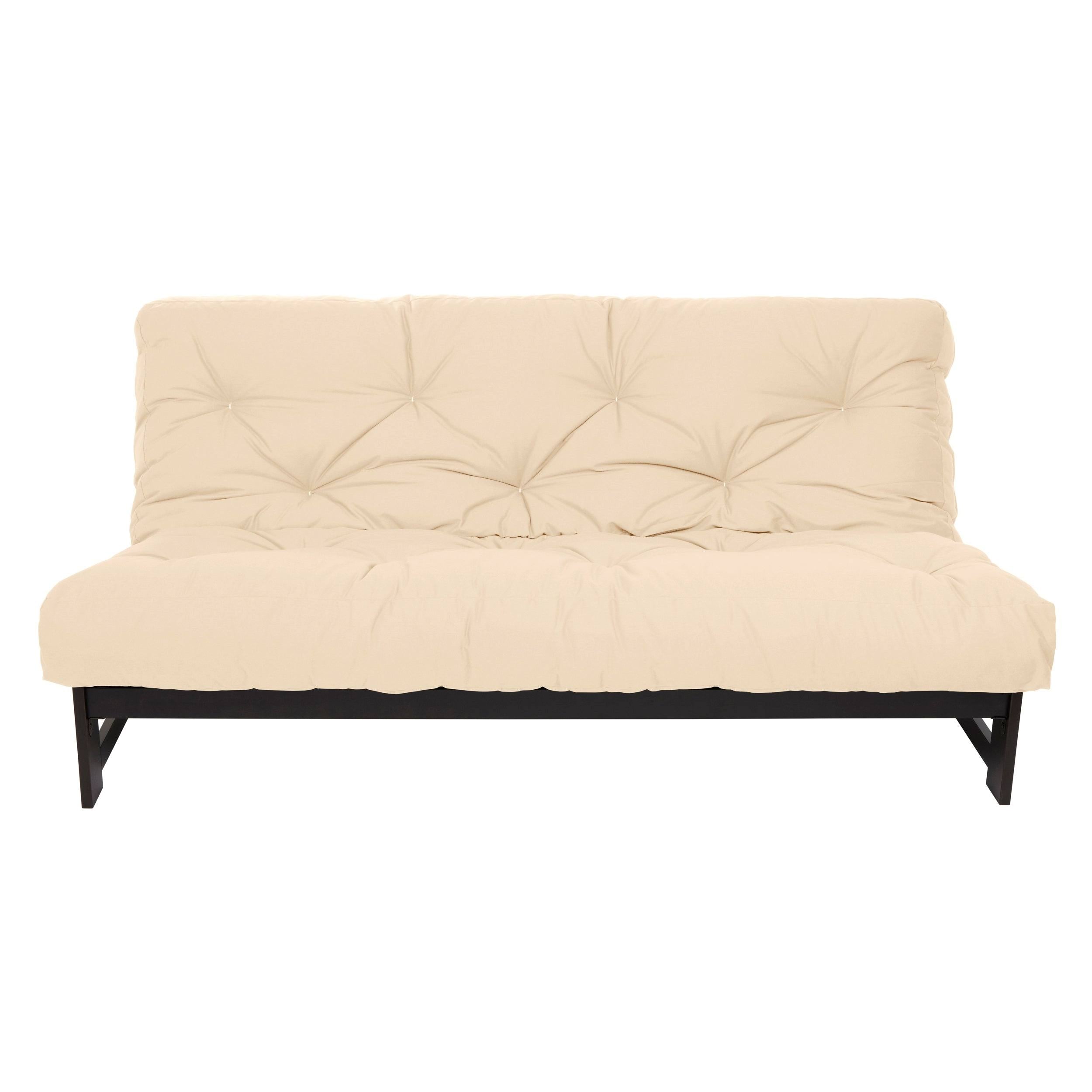 Red Cotton Queen 6-Inch Futon Mattress N880