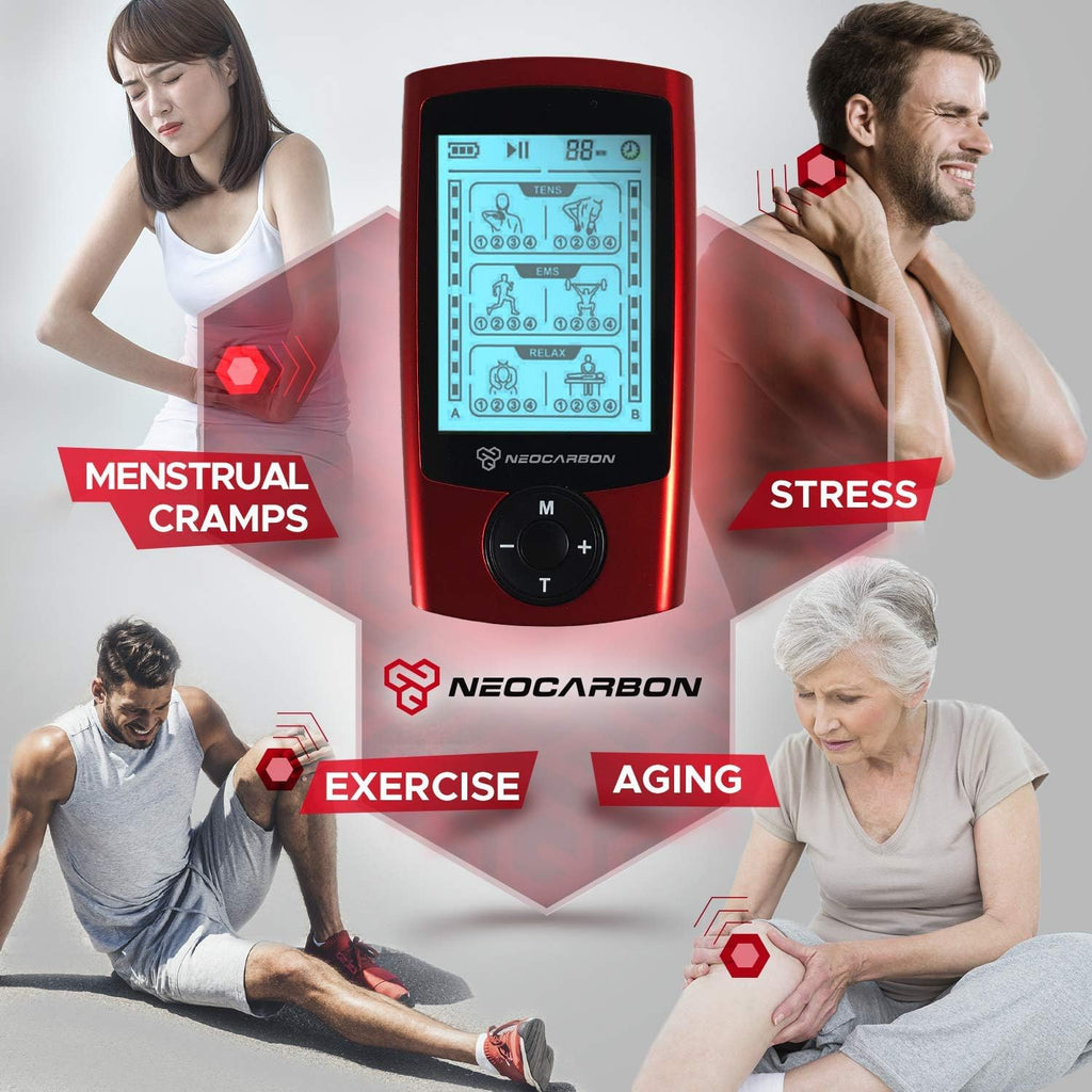 16 Electrode Pads TENS EMS Muscle Stimulator B4641