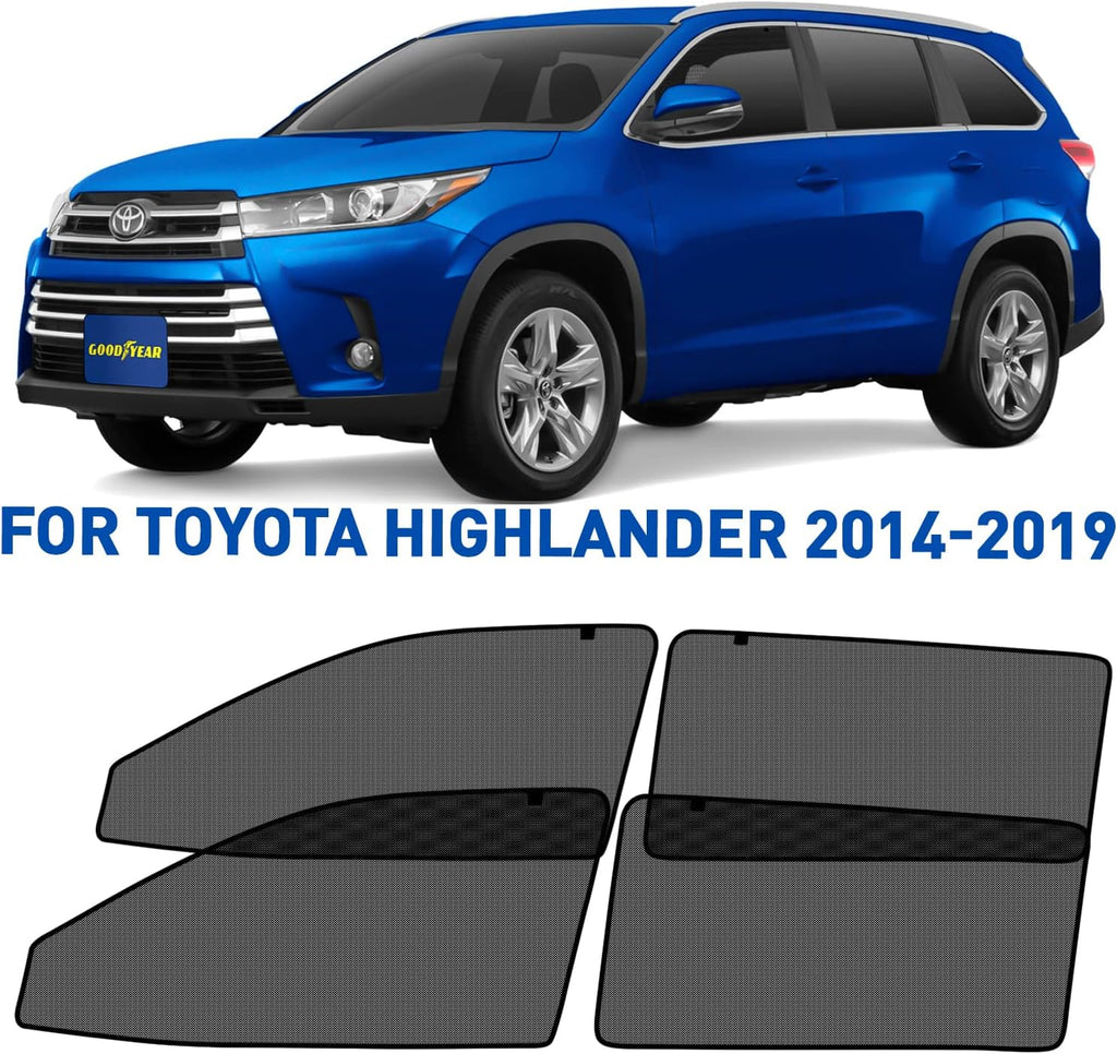 Magnetic Car Window Sunshade 4pcs R29557