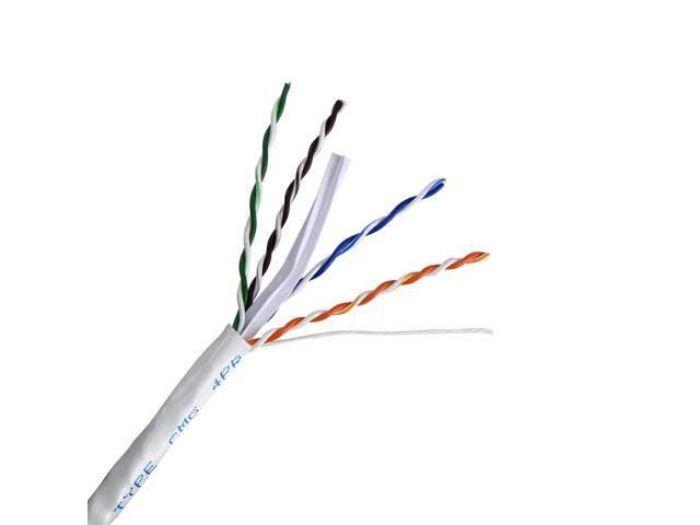 Cat6 Riser CMR 1000ft 23AWG 4 Pair Solid Bare Copper 550MHz UTP W803315