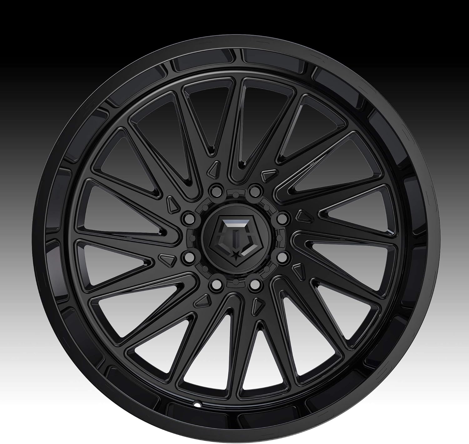 20x12 5x5" -44mm Black Wheel Rim 20" J60077