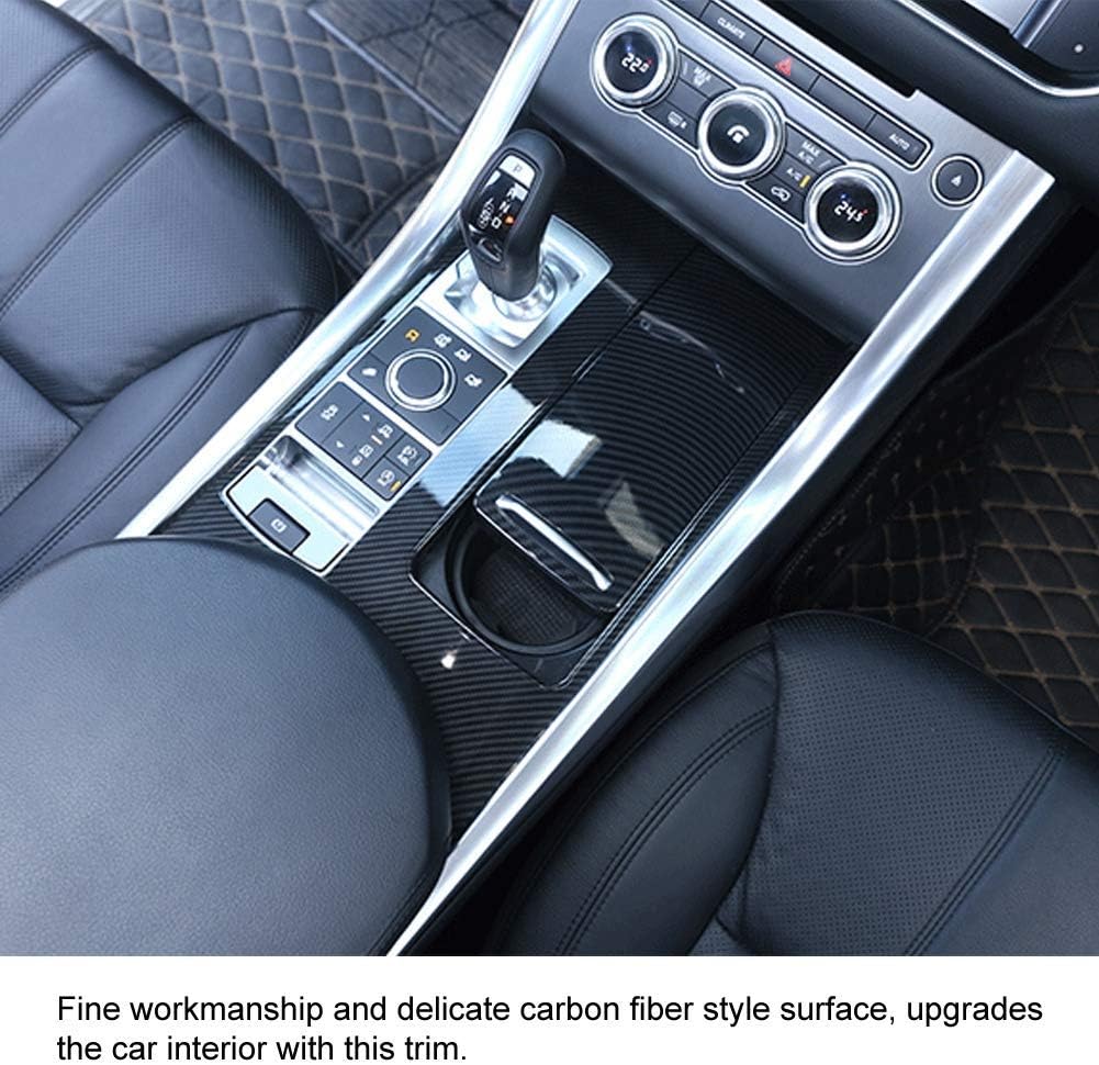 Carbon Fiber Style Center Console Gear Shift Cover Panel Trim (Pack of 3) X250
