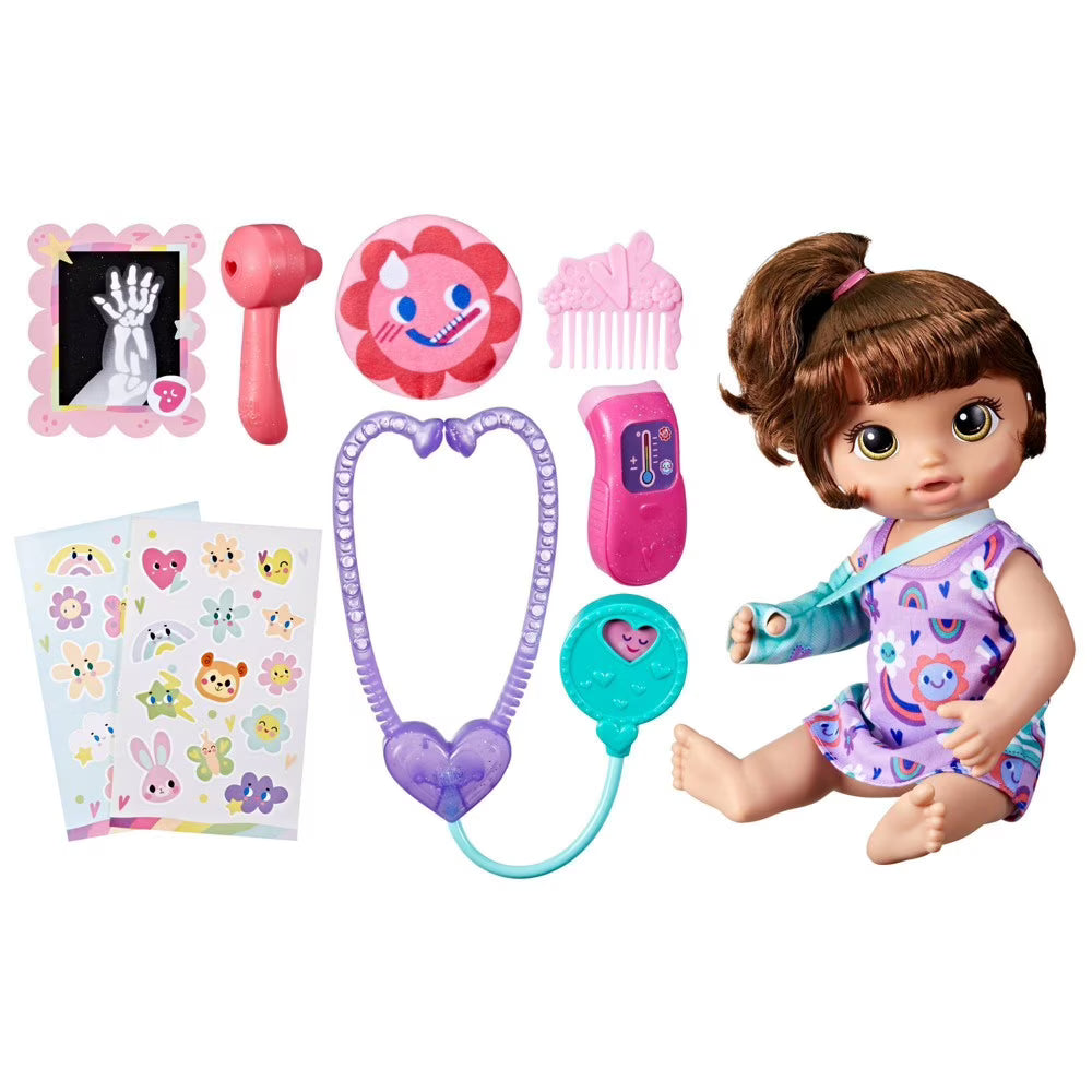 Brown Hair Brown Eyes Baby Doll K9226