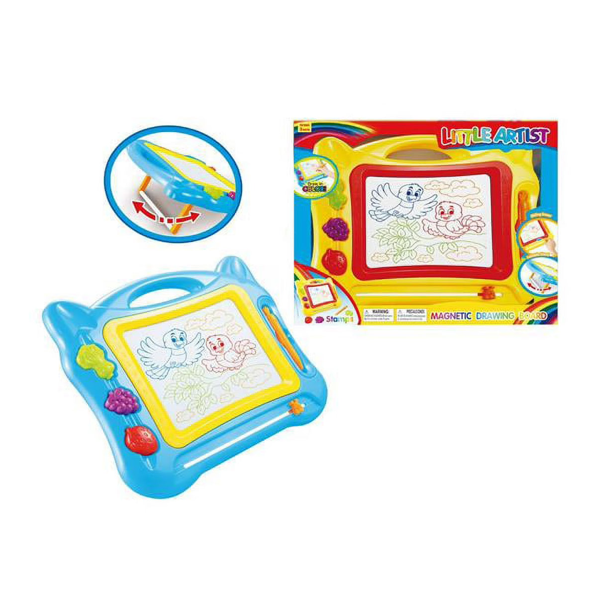 Educational Color Drawing Board with Stand 20'' Case of 12 X5855