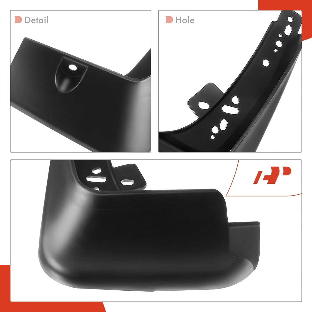 Mud Flaps Splash Guards 4-PC E8329