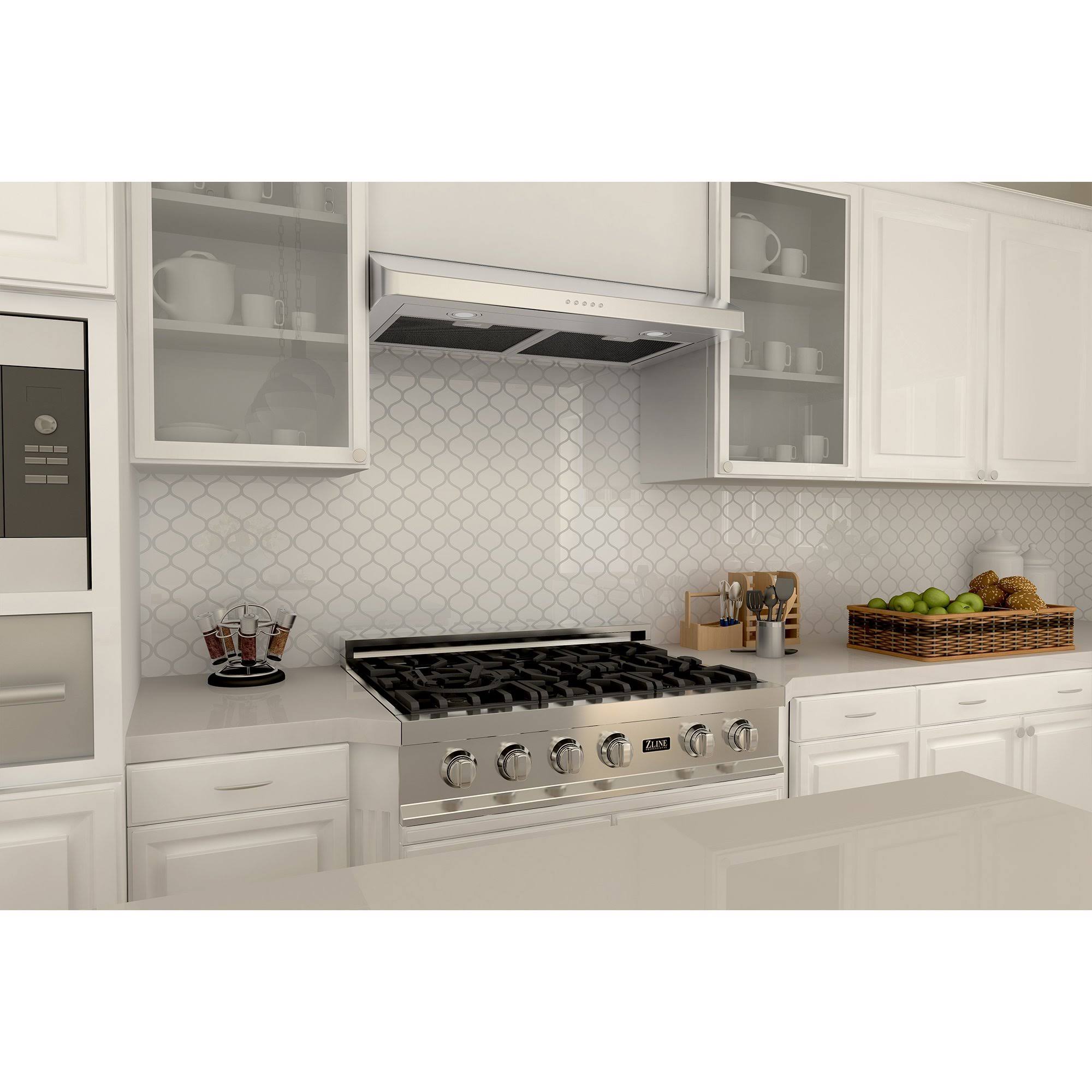 30x22 530 CFM Under Cabinet Range Hood Stainless Steel L25024