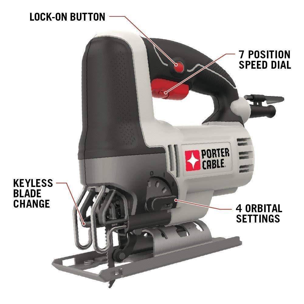 6-Amp Orbital Jig Saw Y4947