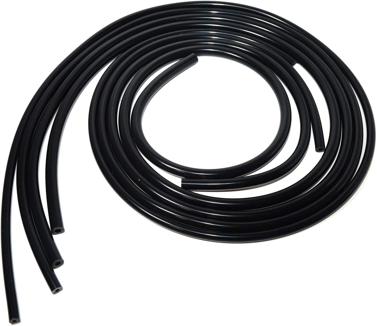 4 Size 5 feet Length 6mm/8mm/10mm/12mm Inner Diameter Silicone Air Vacuum Hose Line Tubing (5ft Blue) Pack of 2 X509510