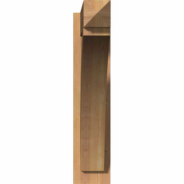 5 1/2x22W x 26x22D x 26x22H Western Red Cedar Arts and Crafts Outlooker L2374