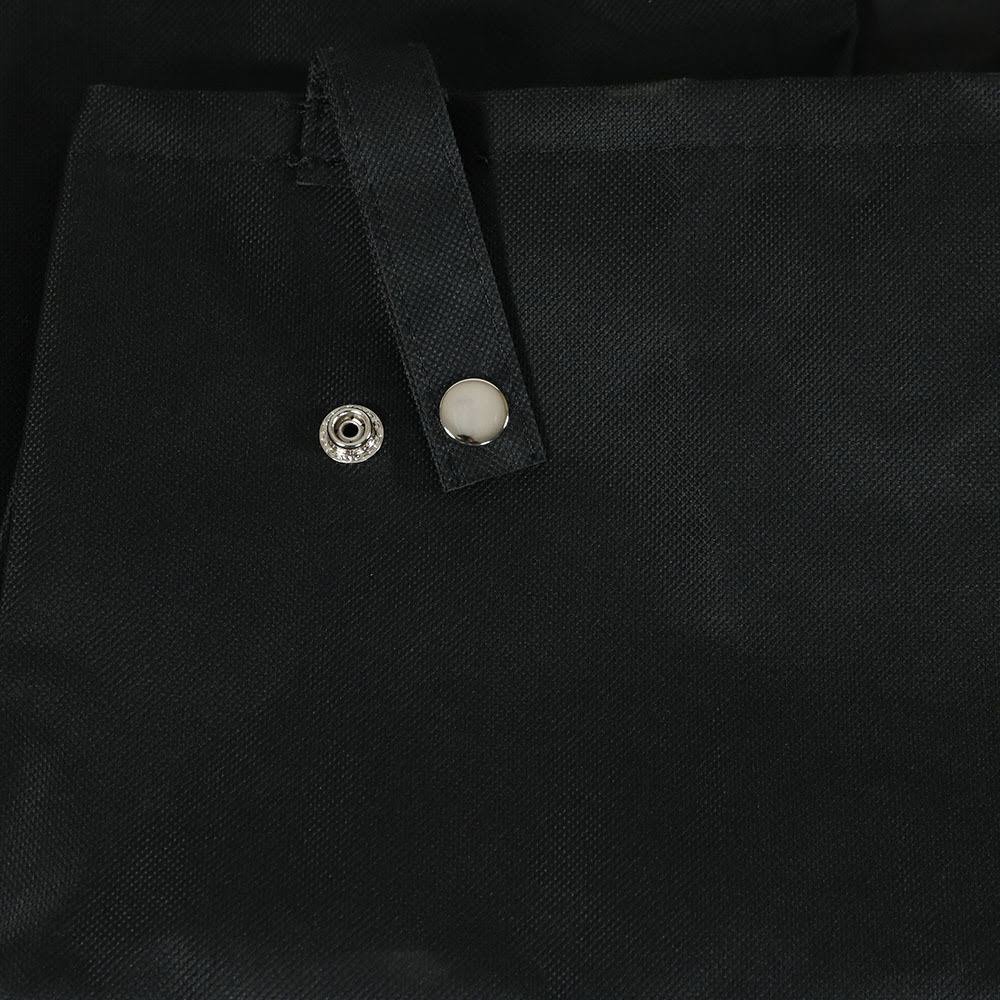 Black Utility Cart with Folding Sides and Liner K3847