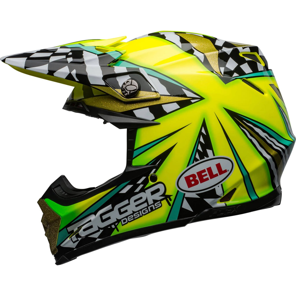 Green/Black/White Carbon Flex Helmet K53452