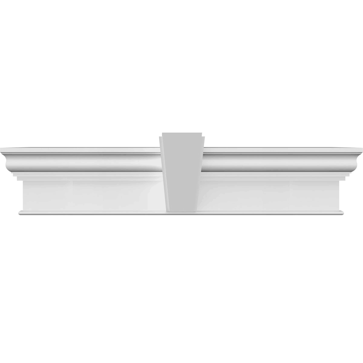 Craftsman Crosshead with Deco Keystone G436