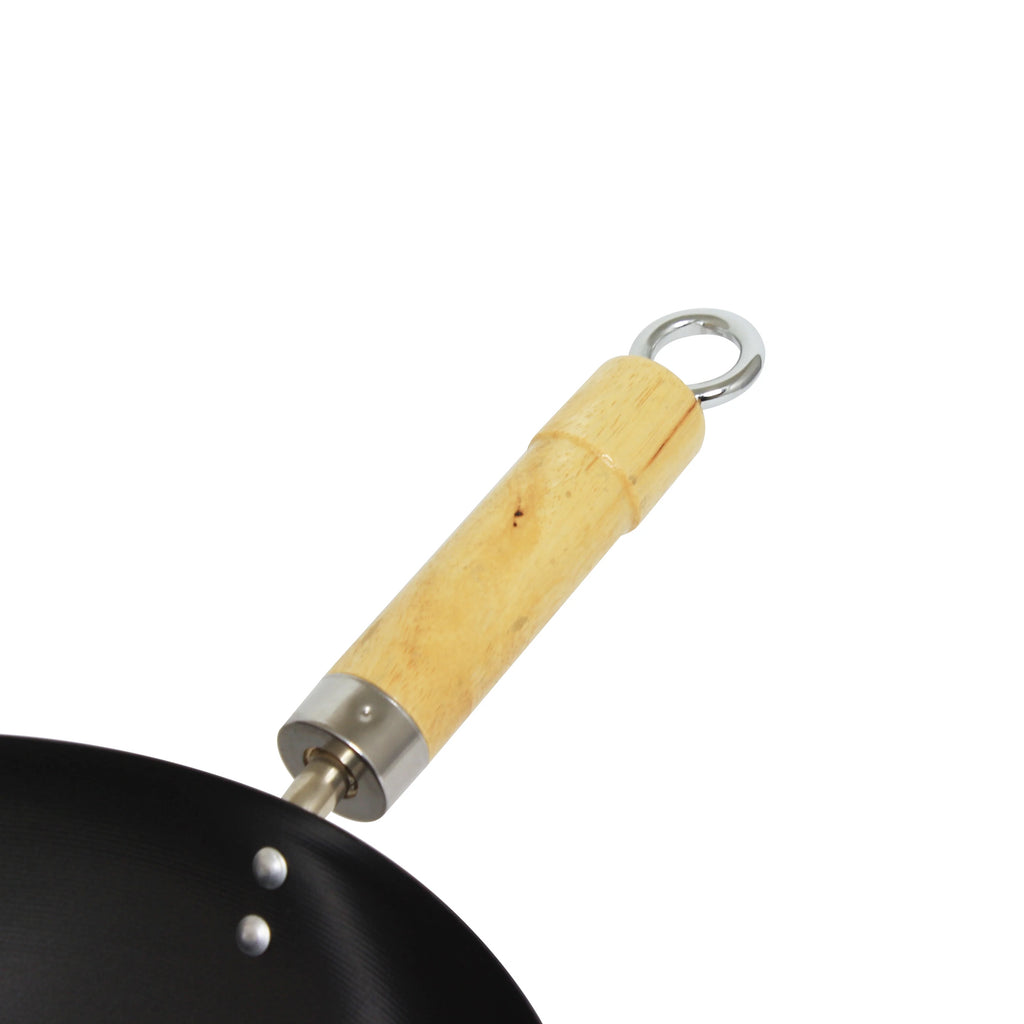 12" Wood Handle Pan G836