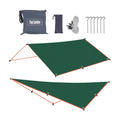 Green Waterproof Tent Tarp 300x500cm S3869