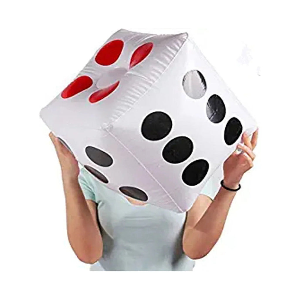 Red and Black 13 Inch Inflatable Dice Set O135924