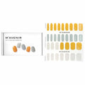 Yellow Pumpkin Nail Sticker 32pcs M437367