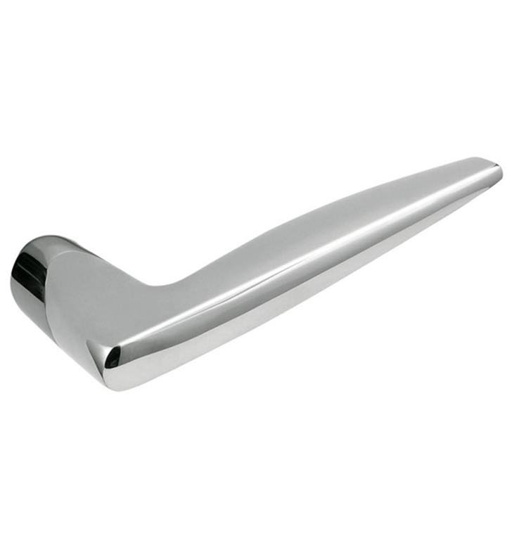 Satin Brass and Black Single Left Handed Lever Only B27641