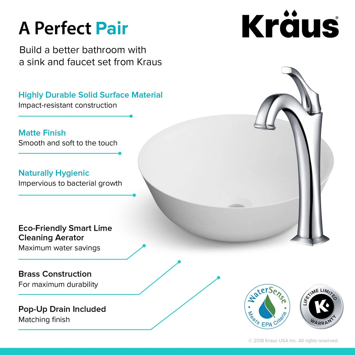 Oil Rubbed Bronze Bathroom Sink and Faucet W193