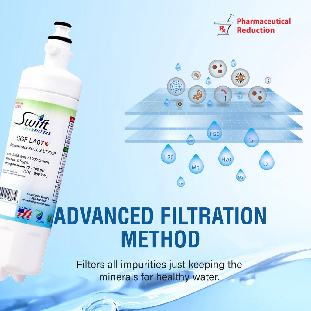 6 Pack Refrigerator Water Filter N1486