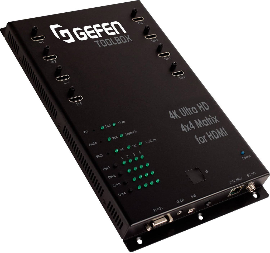 4x4 Matrix for HDMI Switch with 4 HDMI Ports F856