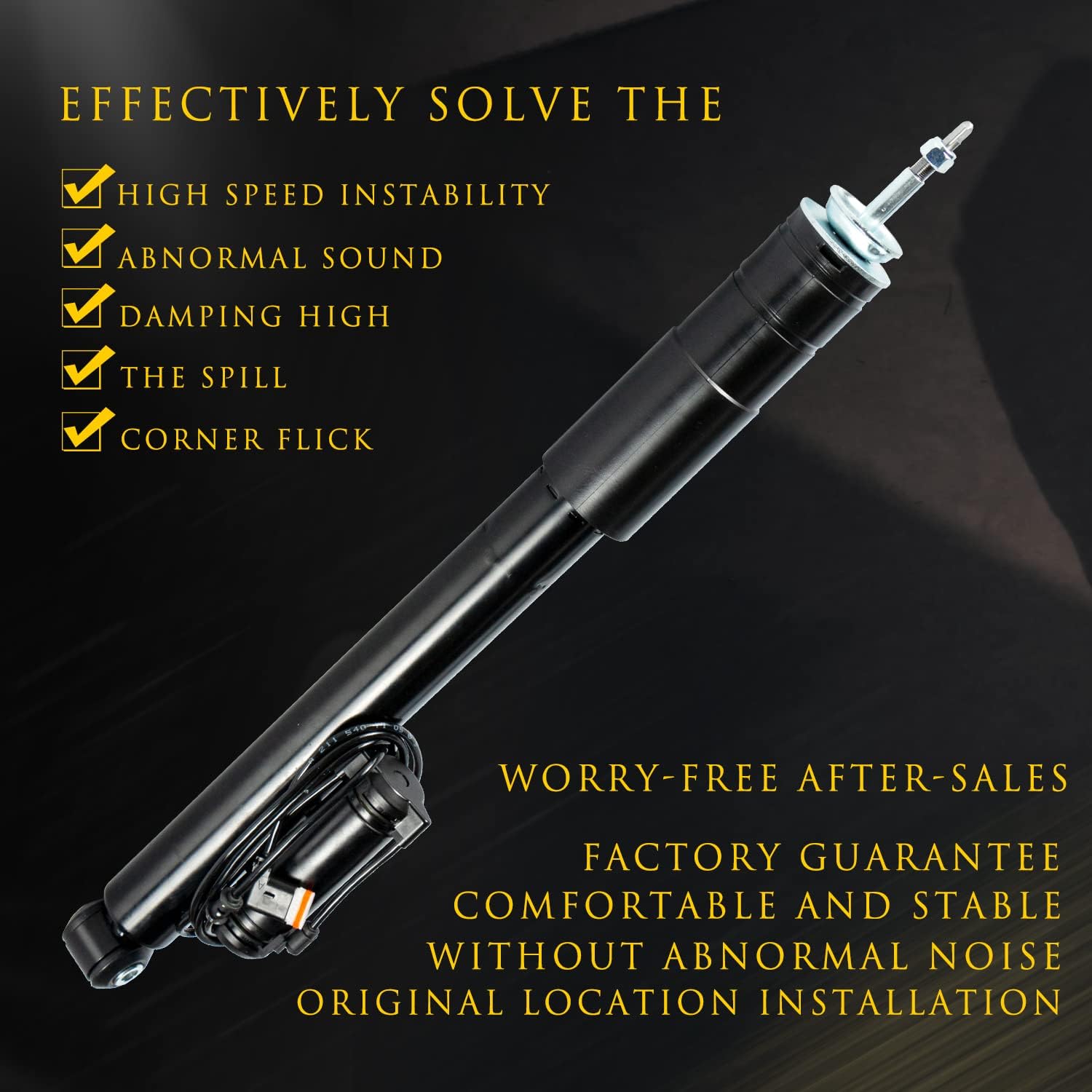 Rear Air Suspension Bare Strut Assembly Shock Absorber with Electronic Control X457207