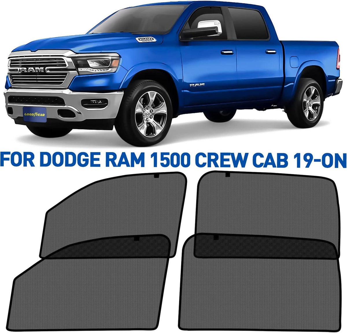 Magnetic Car Window Sunshade 4pcs R29557