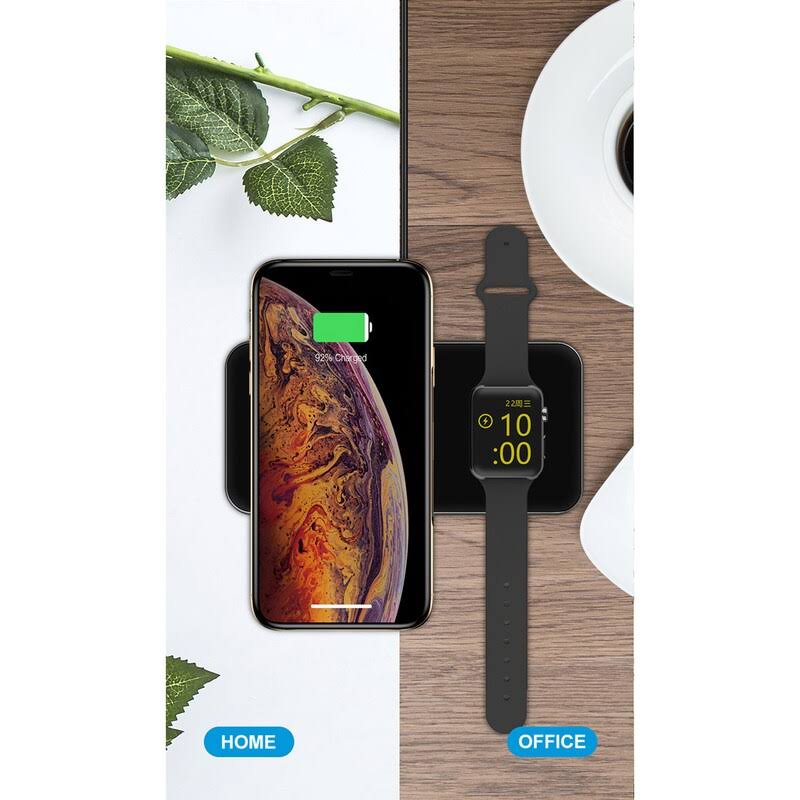 3 in 1 Glass Wireless Charge Pad V5875