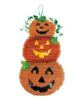 Halloween Deluxe Stacked Jack-O-Lantern E9879