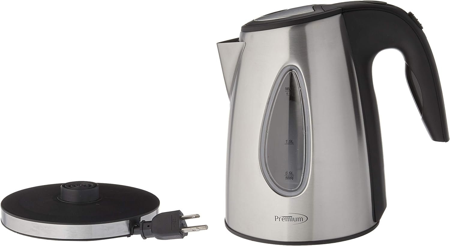 1.8 QT Stainless Steel Electric Tea Kettle P3619