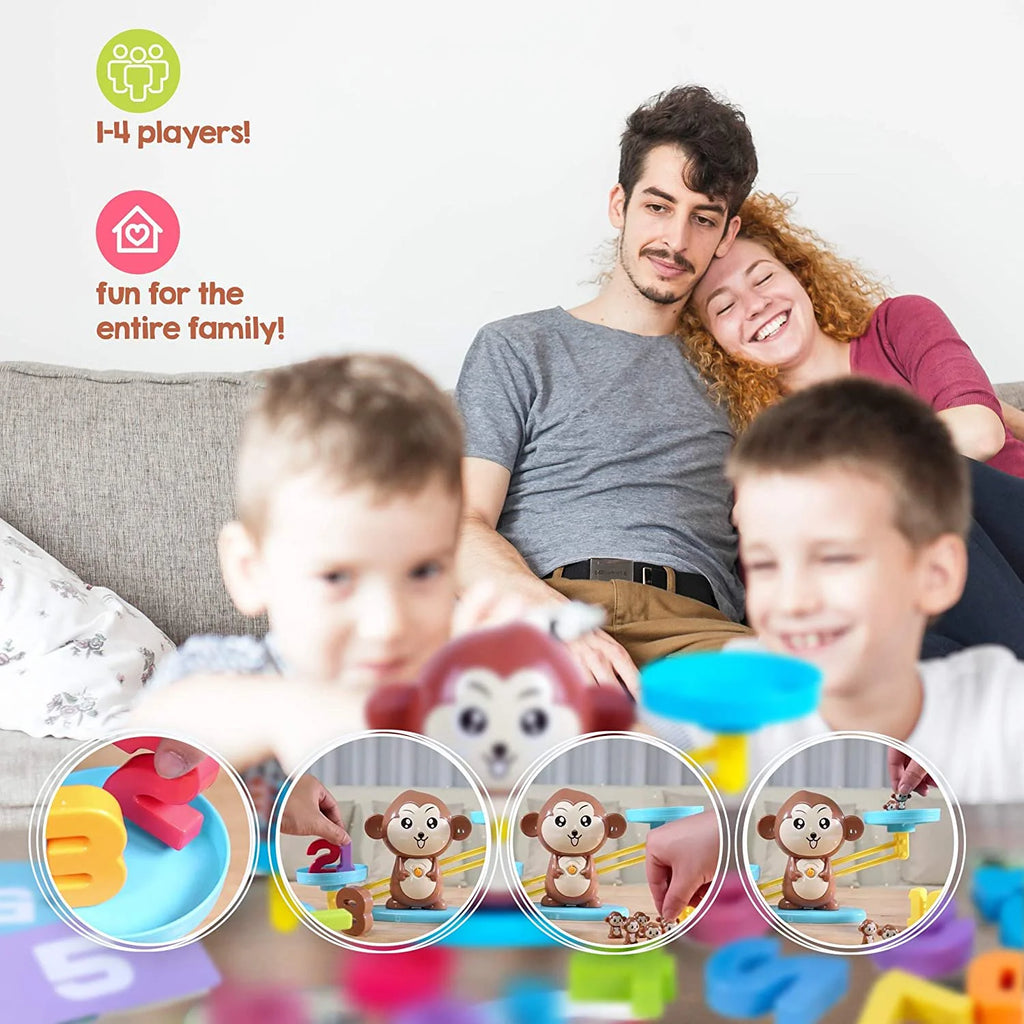 Balance Board Game Math Learning STEM Toy for Kids Ages 3 4 5 6 W365