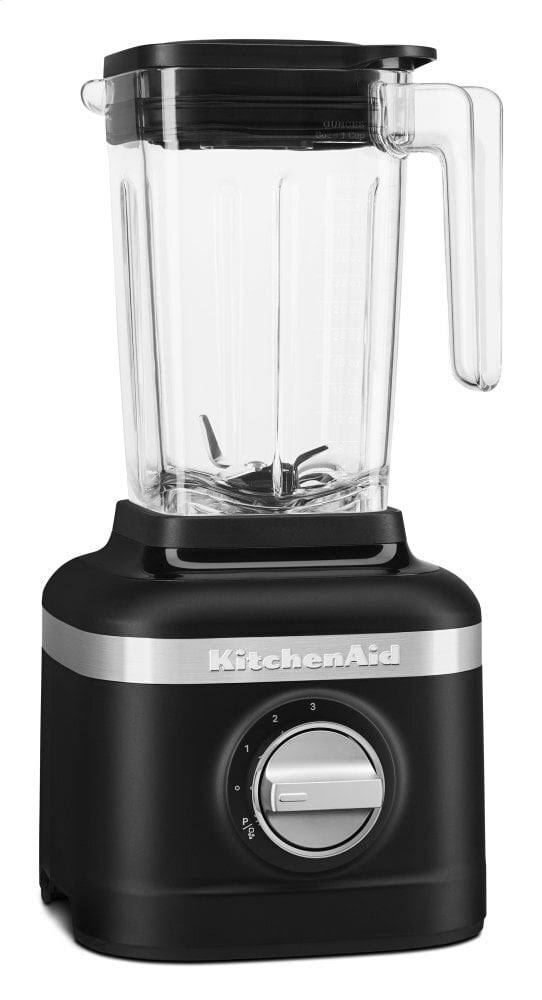 Black Matte 3 Speed Blender with 2 Personal Blender Jars E7519