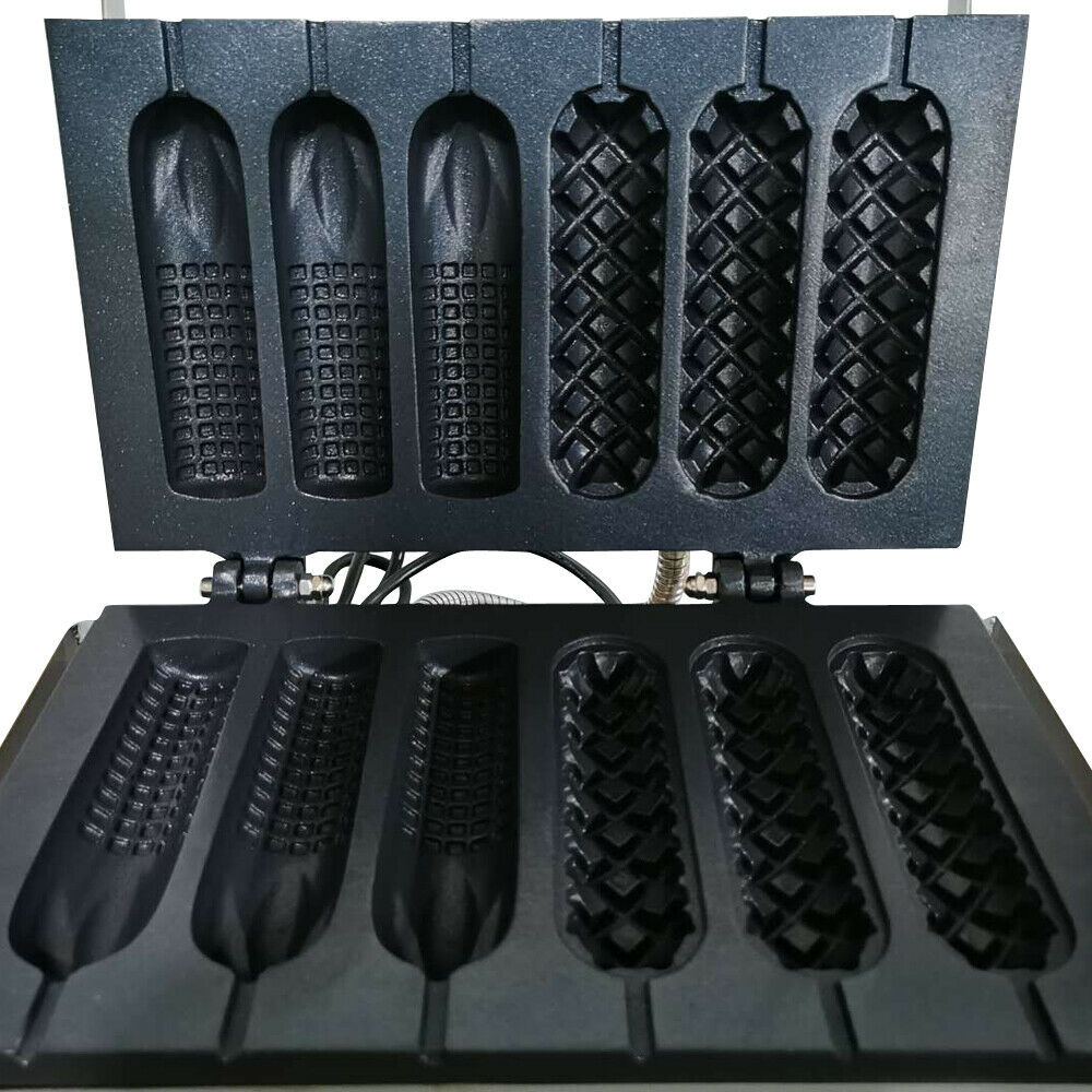 6 Slots Nonstick Electric Waffle Maker B6070
