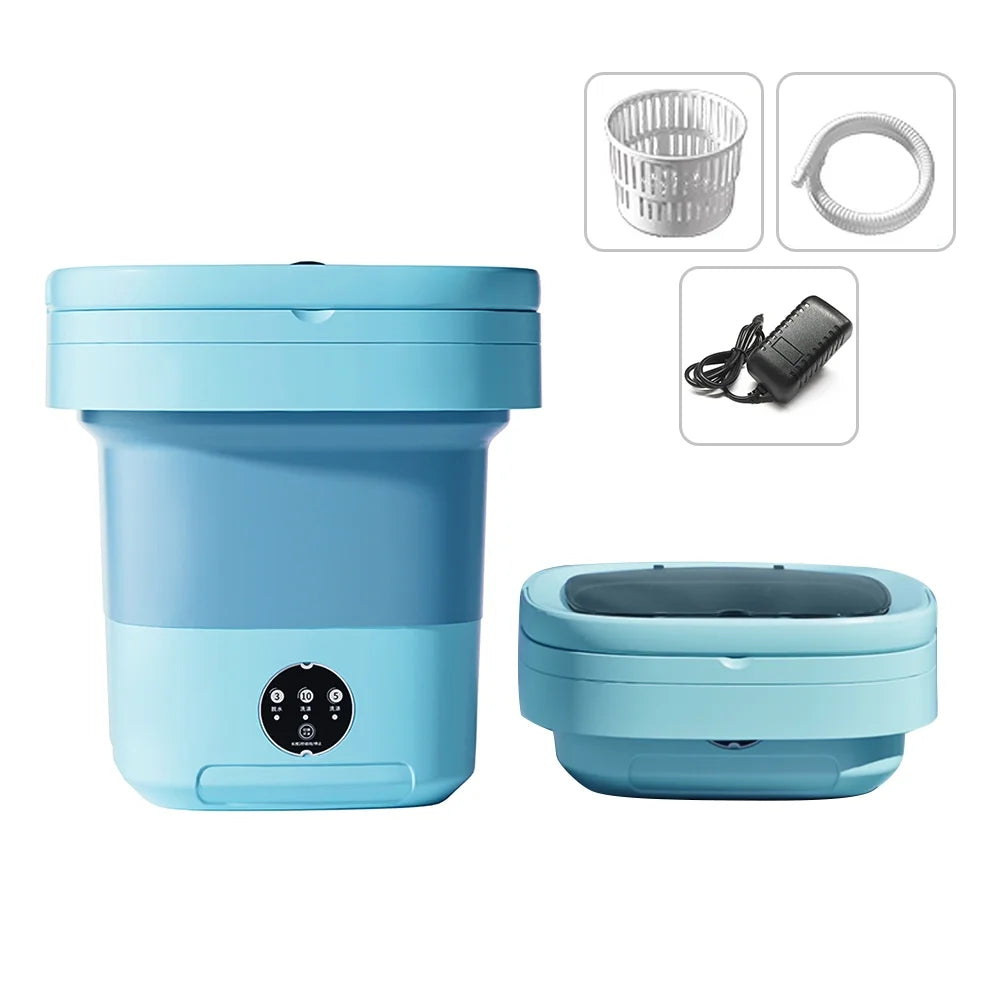 8L Portable Spin Dryer with Drain Hose S6420