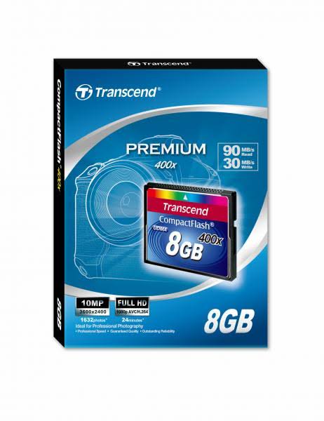 8GB 400x CompactFlash Card B942264
