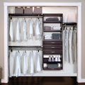 Solid Wood 3-Drawer Organizer Espresso E52635
