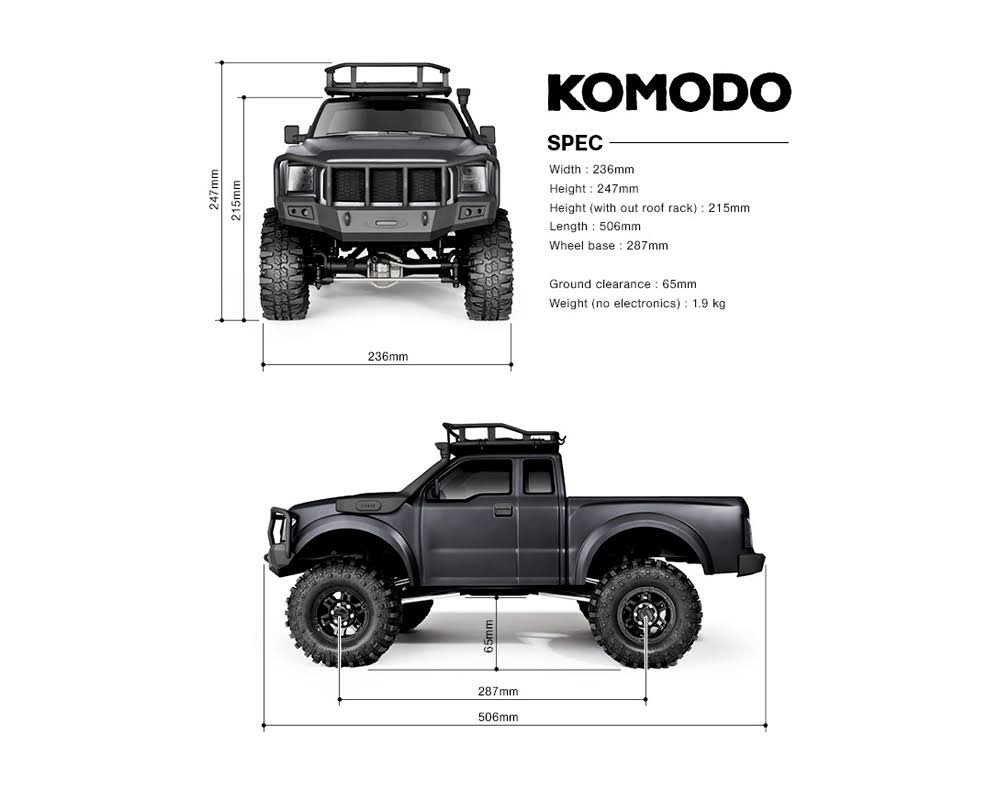 1/10 Scale 4WD Off-Road Vehicle W605