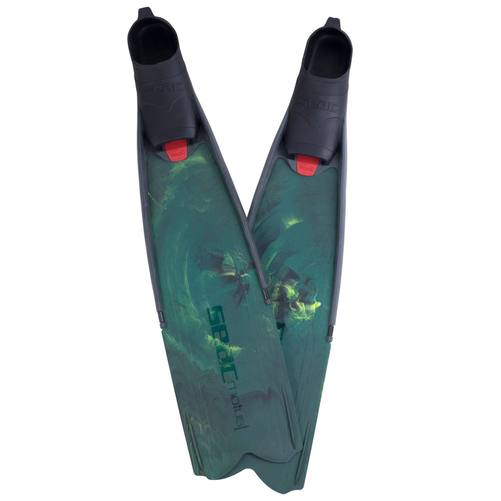 Camo Blue Spearfishing Fins U994346