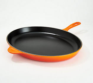 Cast Iron Oval Skillet J43868