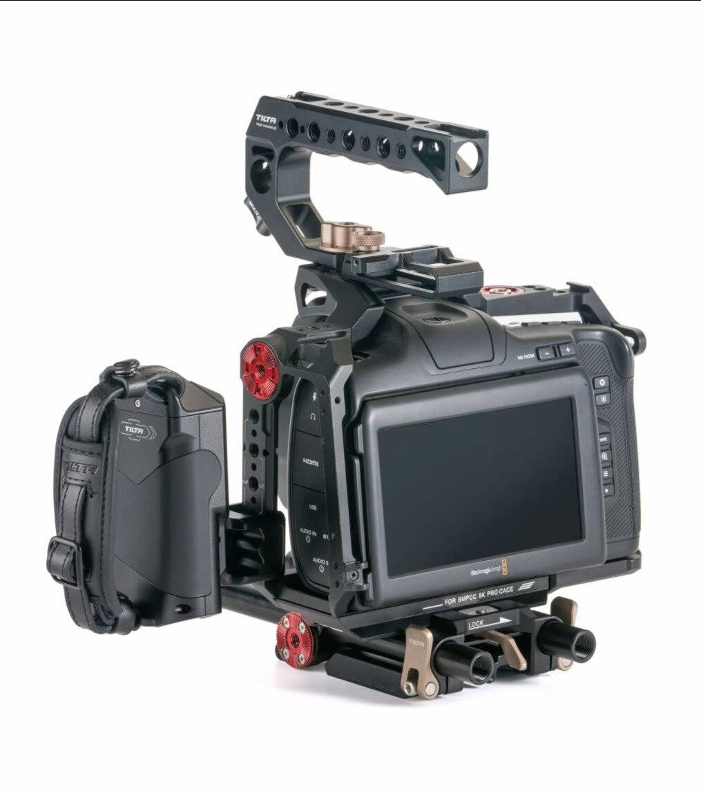 Tactical Gray Full Camera Cage Kit for BMPCC 6K Pro Y750675