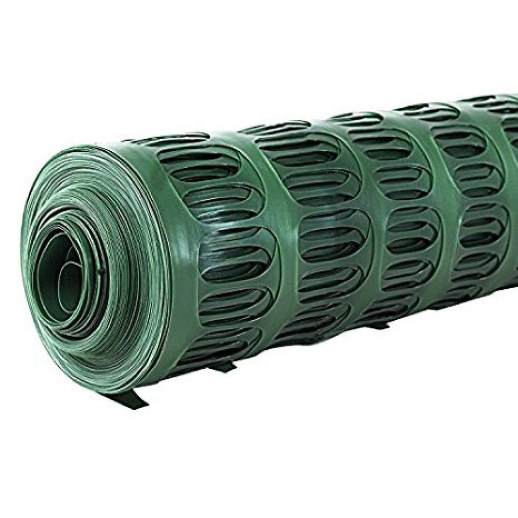 Green Plastic Temporary Fencing Mesh Snow Fence Garden Netting 4 x 100 Feet F496
